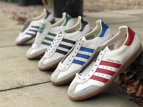 old style Adidas sneakers